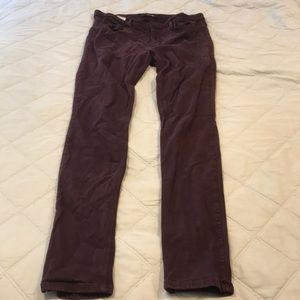 Maroon Joe’s Jeans - skinny